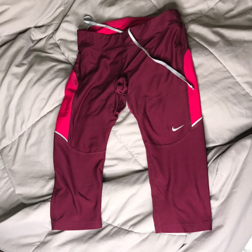 Nike dri fit crops